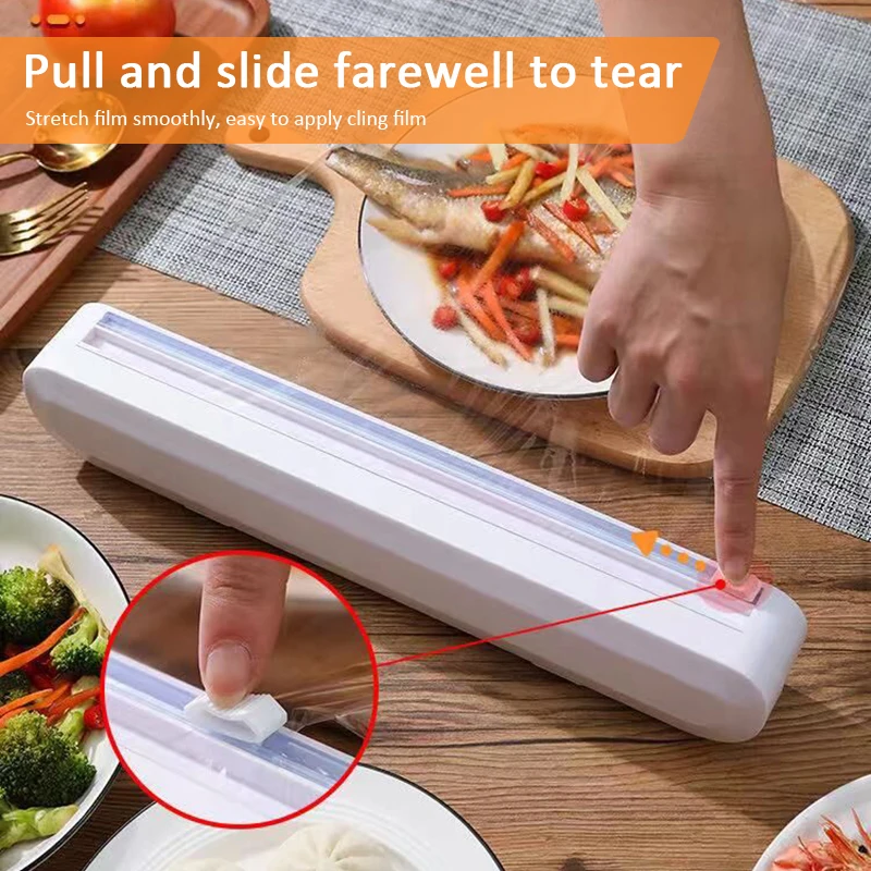 Kitchen Appliances Packages - Fixing Foil Cling Film Wrap Dispenser
