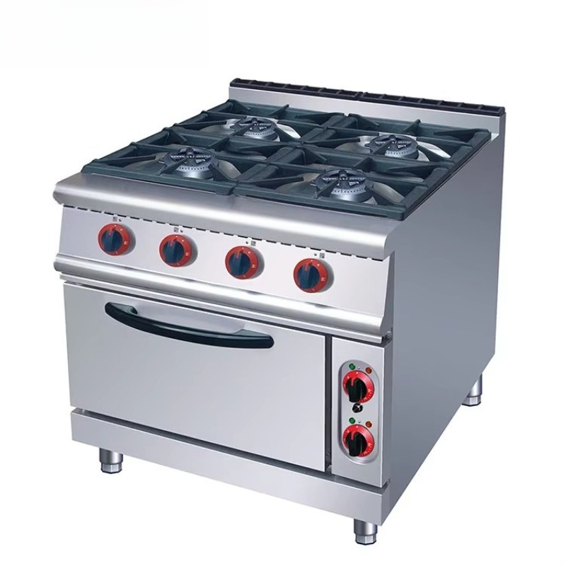 Kitchen Appliances Restaurant - Combo Gas Cooker Stove with Oven