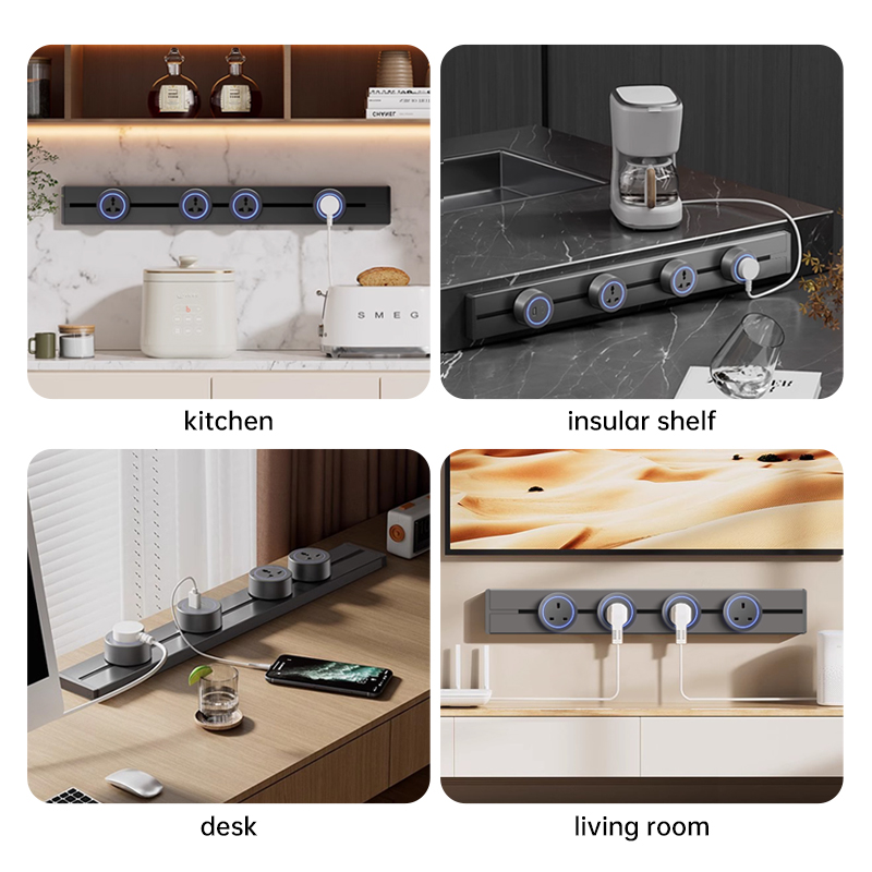 Rail Socket US UN/USB Type-C W - Kitchen Appliances High End review and price