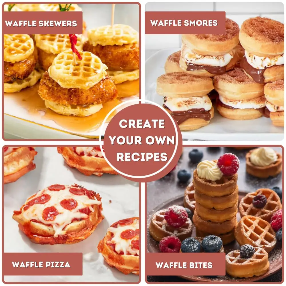 16-Hole Waffle Maker, Quick He - Sandwich Press Grill review and price