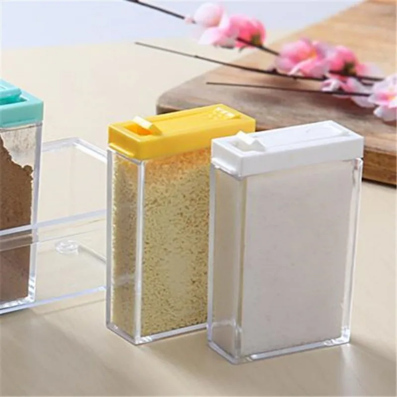 Transparent Seasoning Six Grid - Kitchen Appliances Organizer review and price