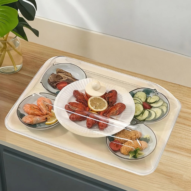 WORTHBUY Reusable Plastic Food - Kitchen Appliances Organizer review and price