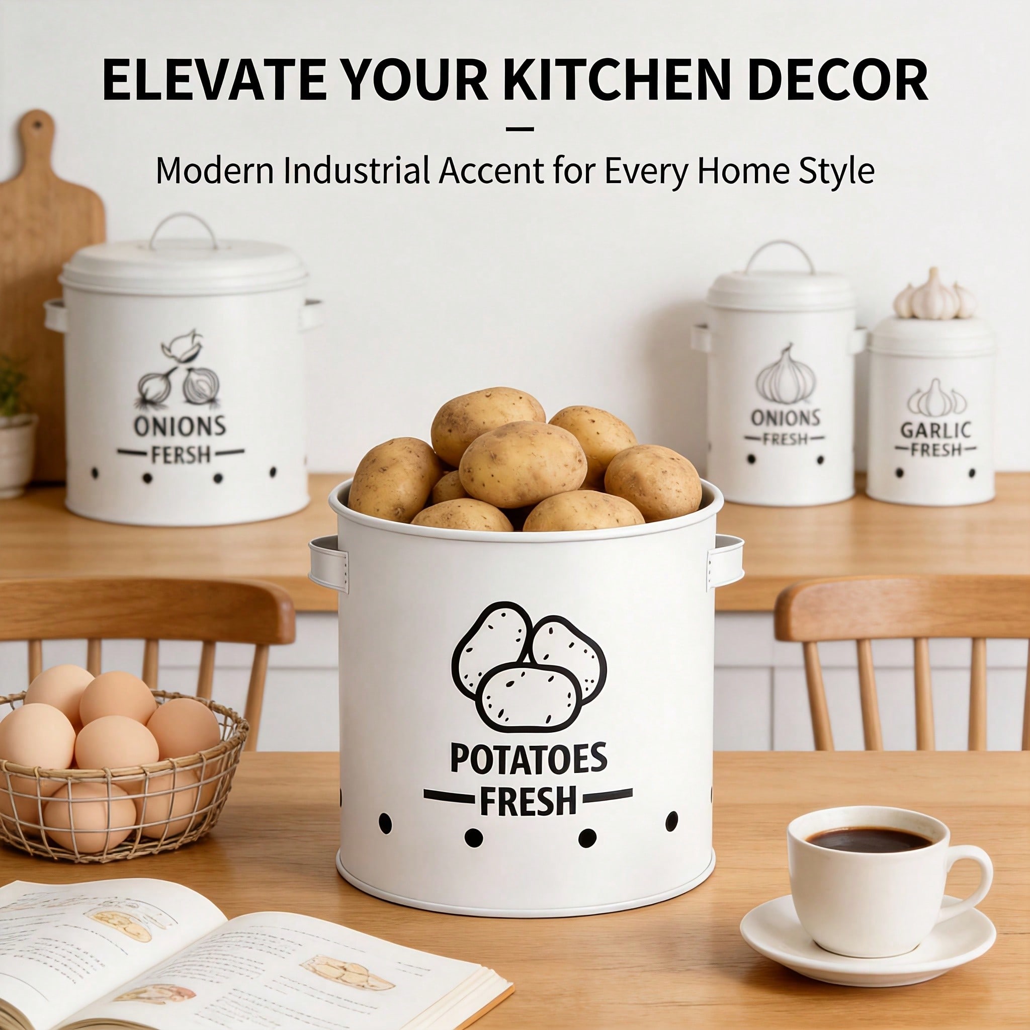 Potato Onion Garlic Storage Bi - Kitchen Appliances Organizer review and price