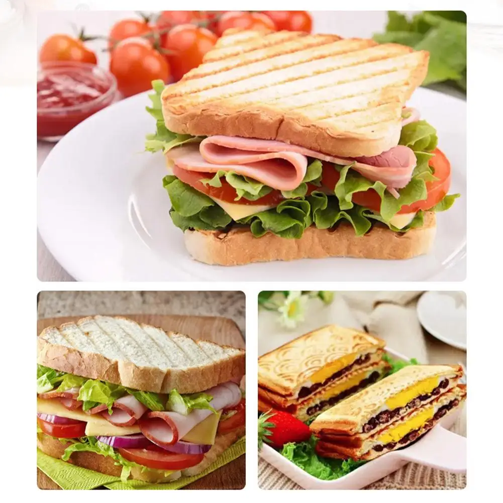 Double-Sided Frying Pan Non-St - Sandwich Press Grill review and price