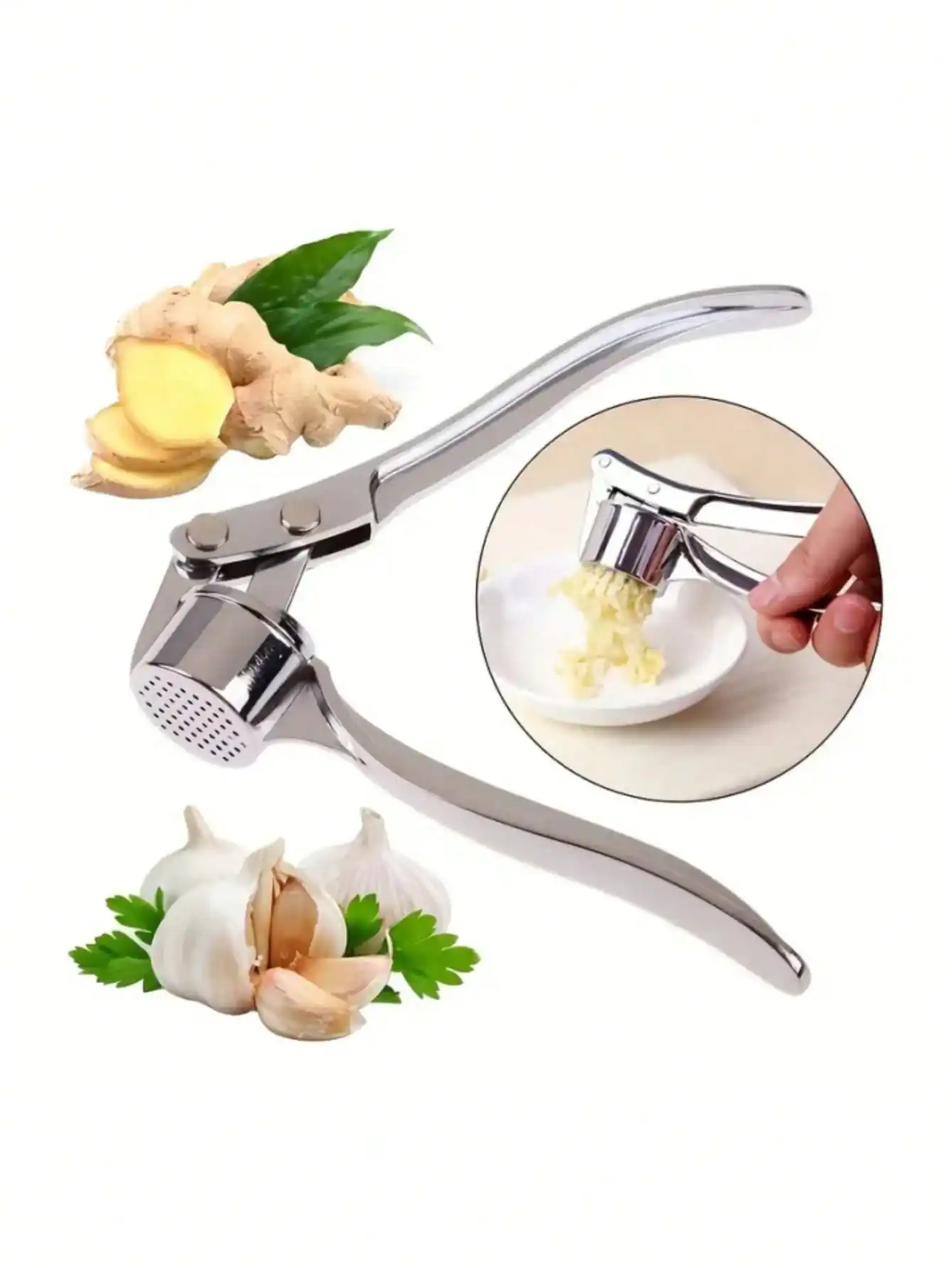 Kitchen Garlic Press Crusher M - Kitchen Appliances Packages review and price