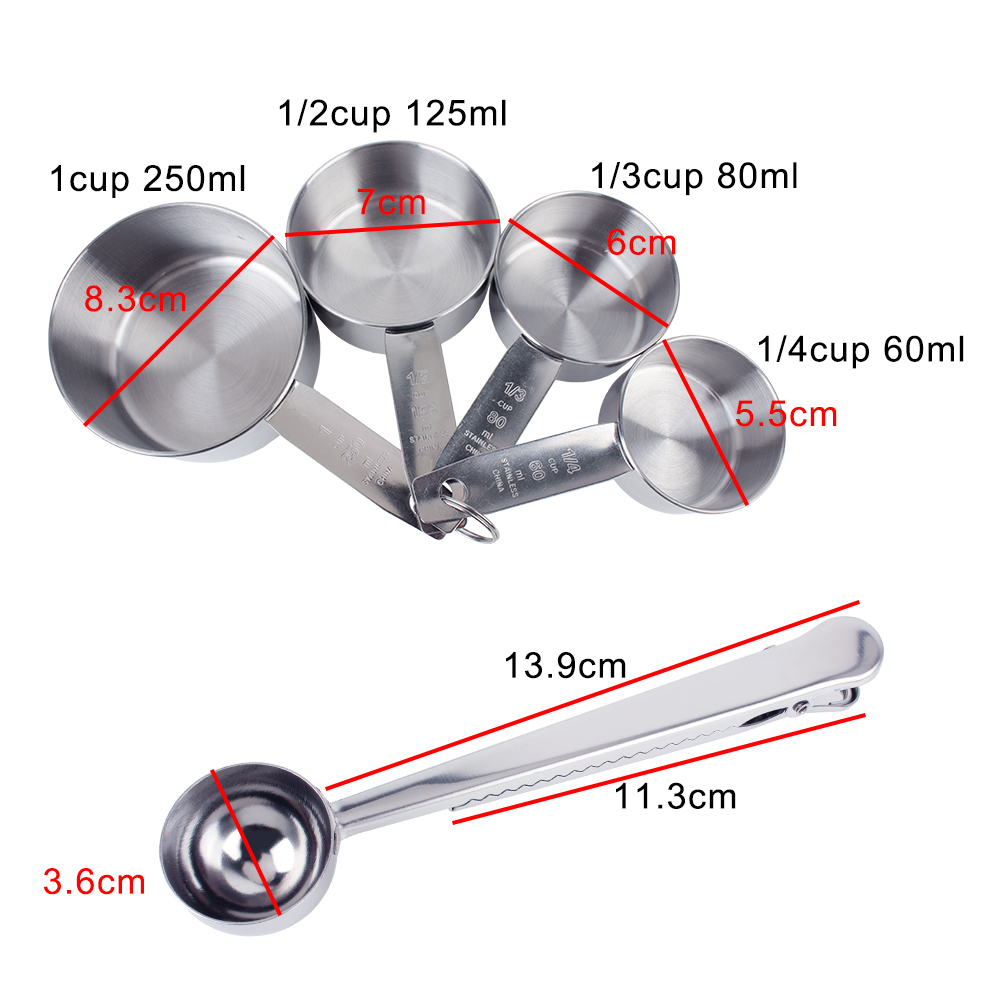 Stackable Measuring Cups and S - Kitchen Appliances Packages review and price