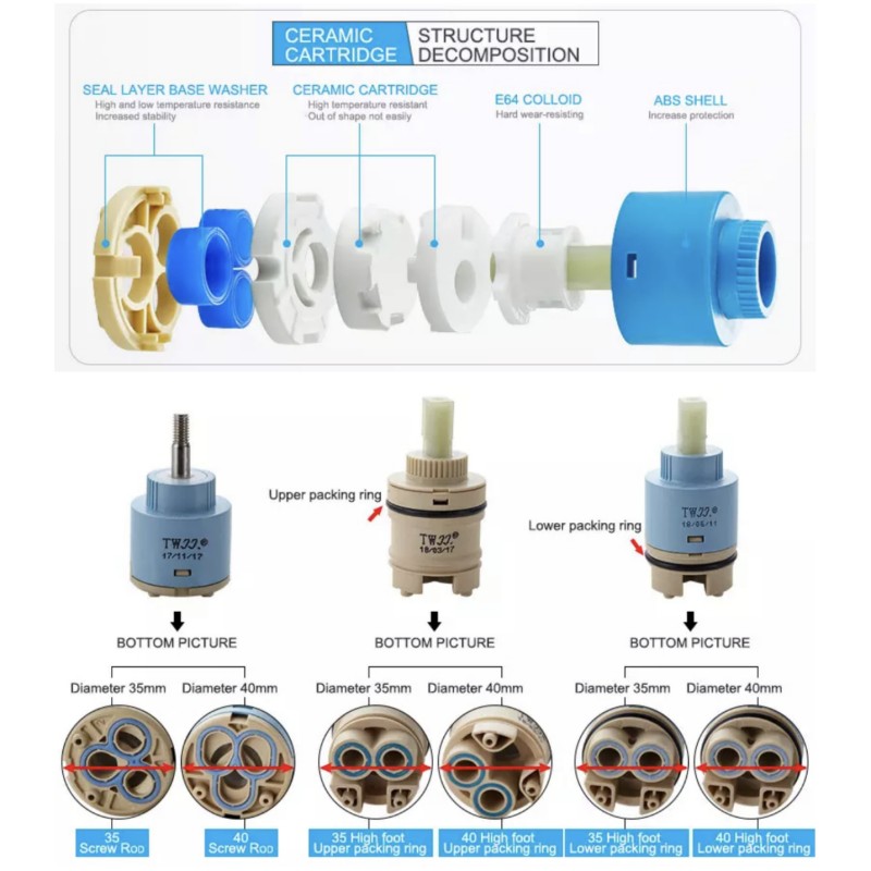 Faucets Mixing Spool Valve 25  - Kitchen Appliances Restaurant review and price