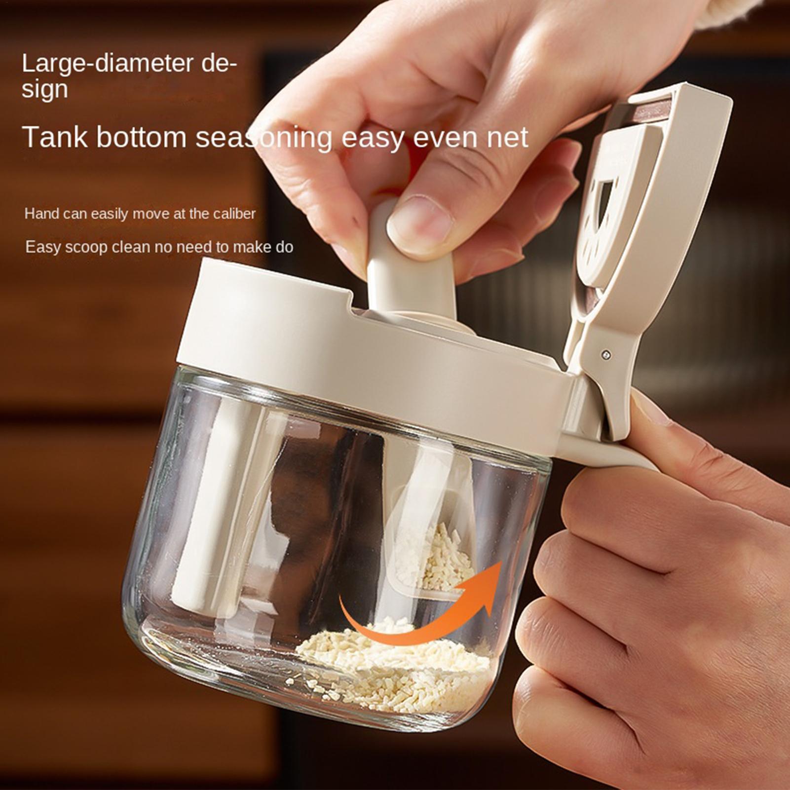 Seasoning Jar Leak-Proof Salt  - Kitchen Appliances Organizer review and price